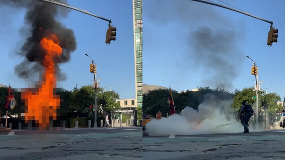 Tibetan protester dies after self-immolation outside UN headquarters in New York
