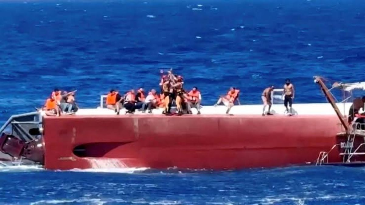 At least eight dead after ferry carrying 267 capsizes off North Cyprus