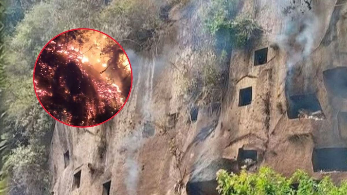 Arson suspected in wildfire that burned ancient graves in Indonesia’s North Toraja
