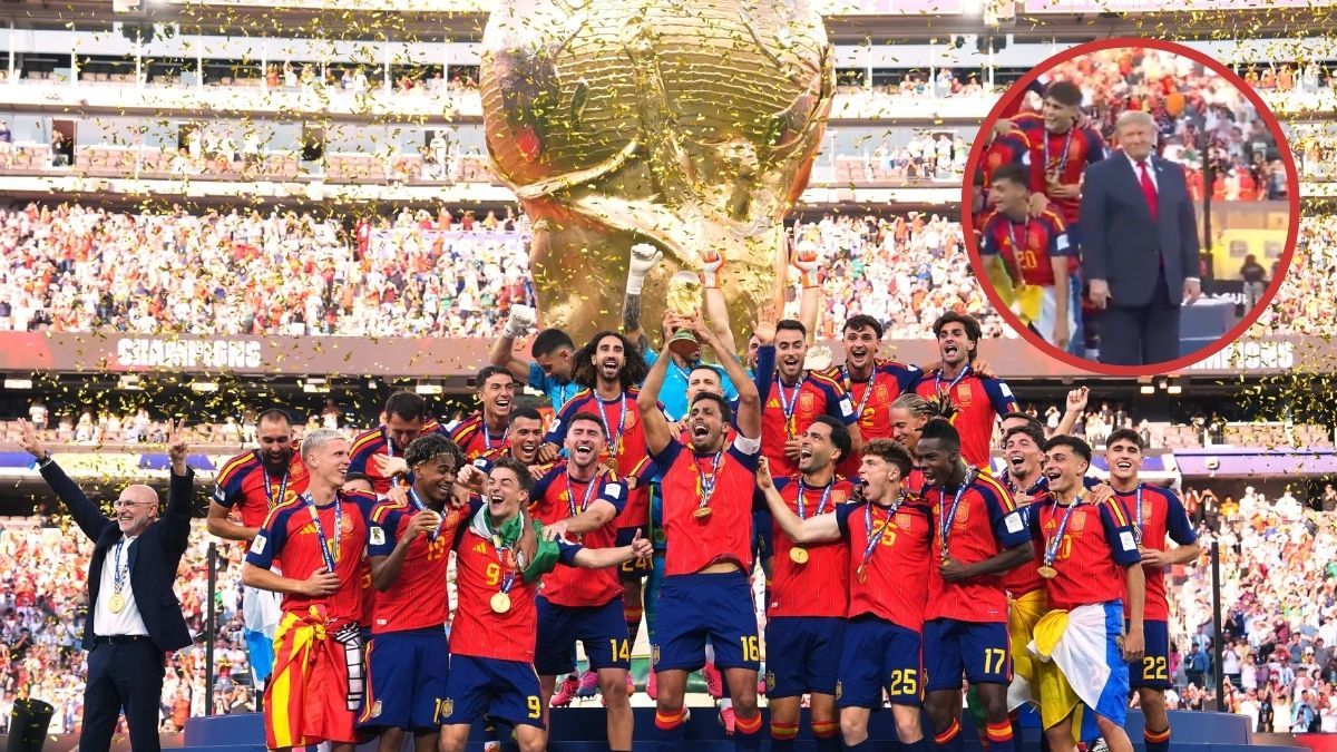 Spain men's national team shares World Cup celebration photo without Trump, drawing attention online