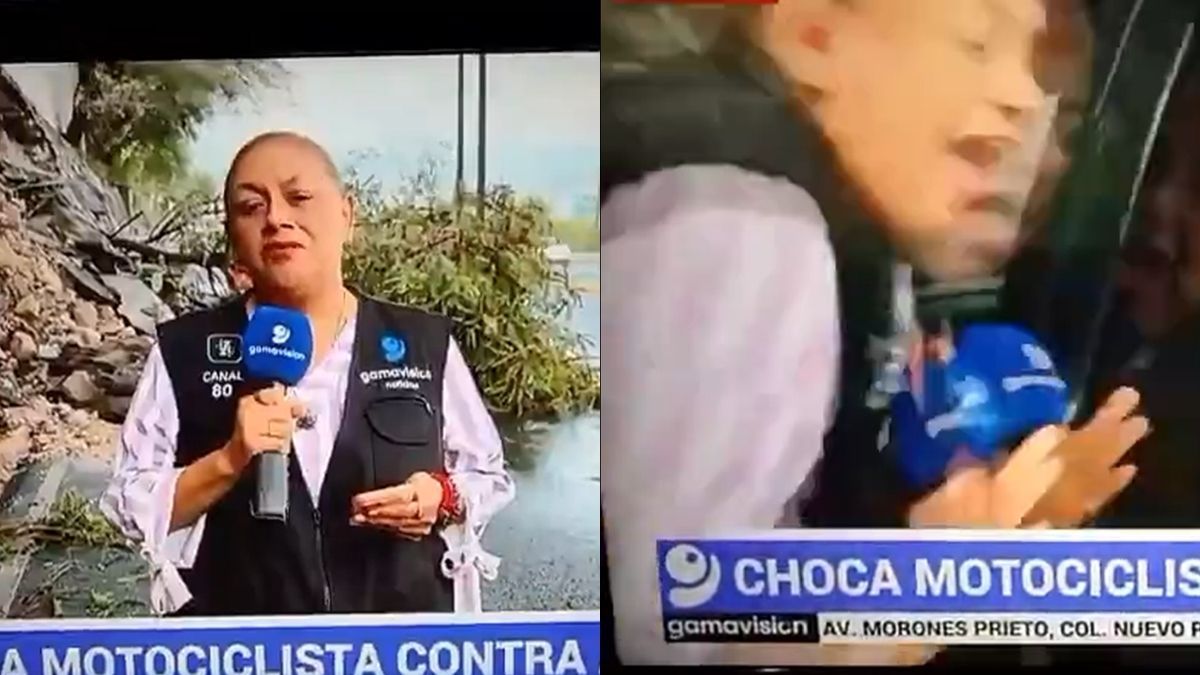 Mexican TV reporter and cameraman injured by skidding SUV during live report