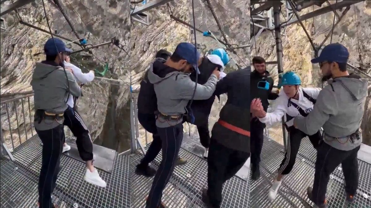 Russian authorities investigate Dagestan canyon jump after tourist allegedly forced over 79-metre drop