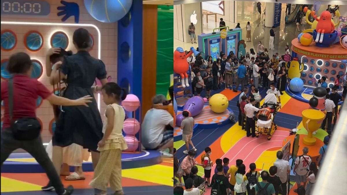 Two mothers and grandmother arrested after girl allegedly slapped at Hong Kong mall