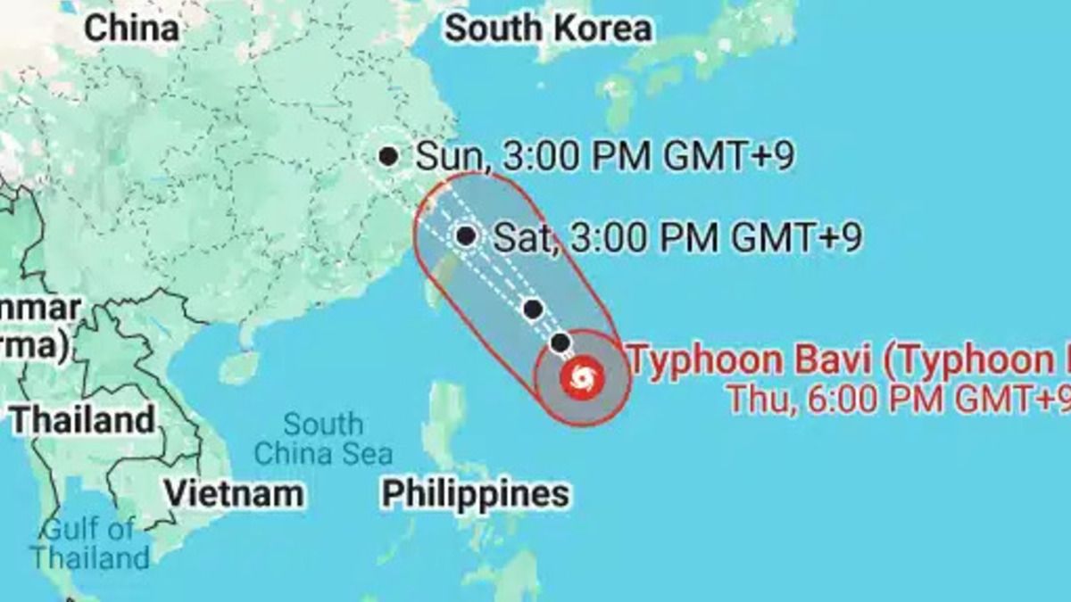 China and Taiwan intensify preparations as Super Typhoon Bavi approaches