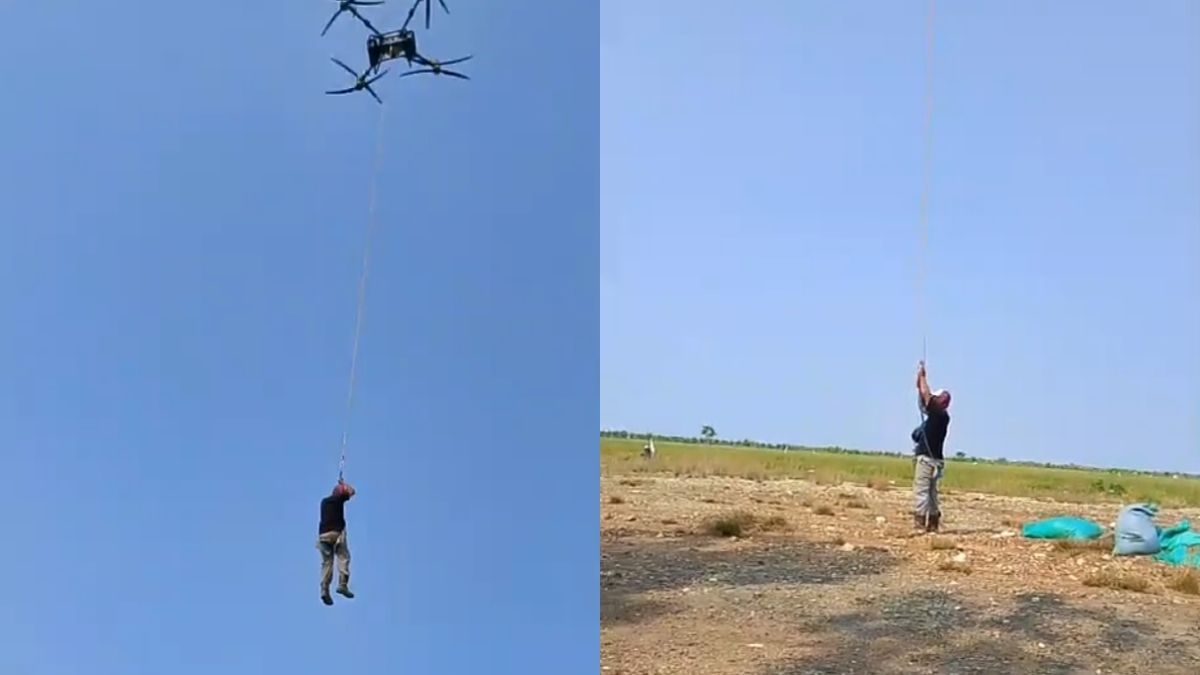 Viral Indonesia TikTok video of worker riding agricultural drone was ‘just content’, owner says