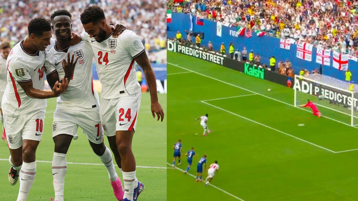 England claim World Cup bronze with 6-4 win over France as Saka hits hat-trick