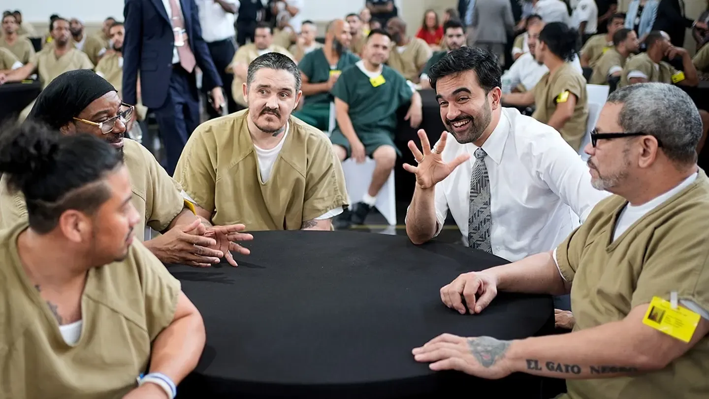 New York mayor joins inmates at Rikers jail for World Cup semi-final screening